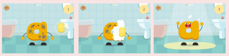 トド英語　Bath Time